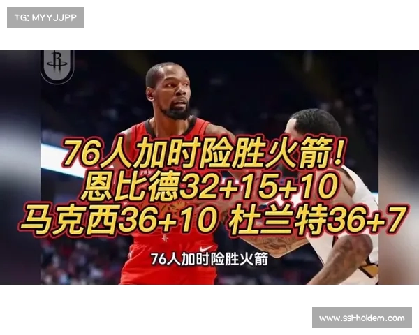 火箭加时122-128不敌76人,杜兰特36分恩比德三双。 火箭加时122-128不敌76人,杜兰特36分恩比德三双。